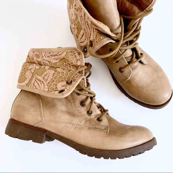 rock and candy lace up boots